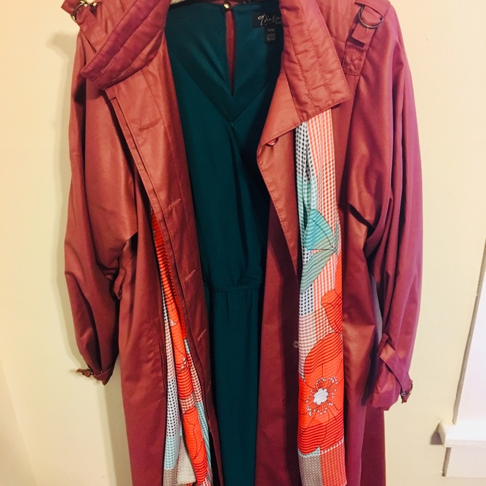 Forecaster of Boston trench coat in mauve